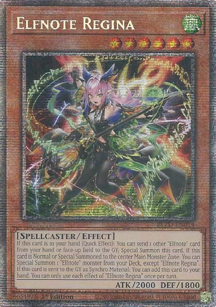Image for Elfnote Regina (Starlight Rare) (BLZD-EN014) (BLZD) - YuGiOh