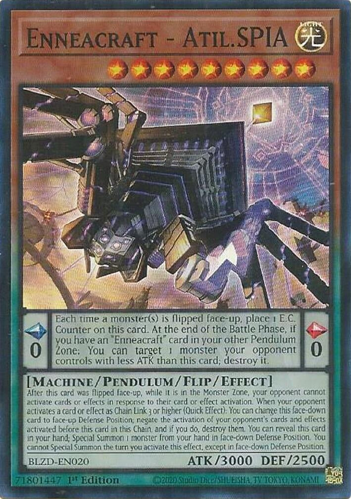 Image for Enneacraft - Atil.SPIA (BLZD-EN020) (BLZD) - YuGiOh