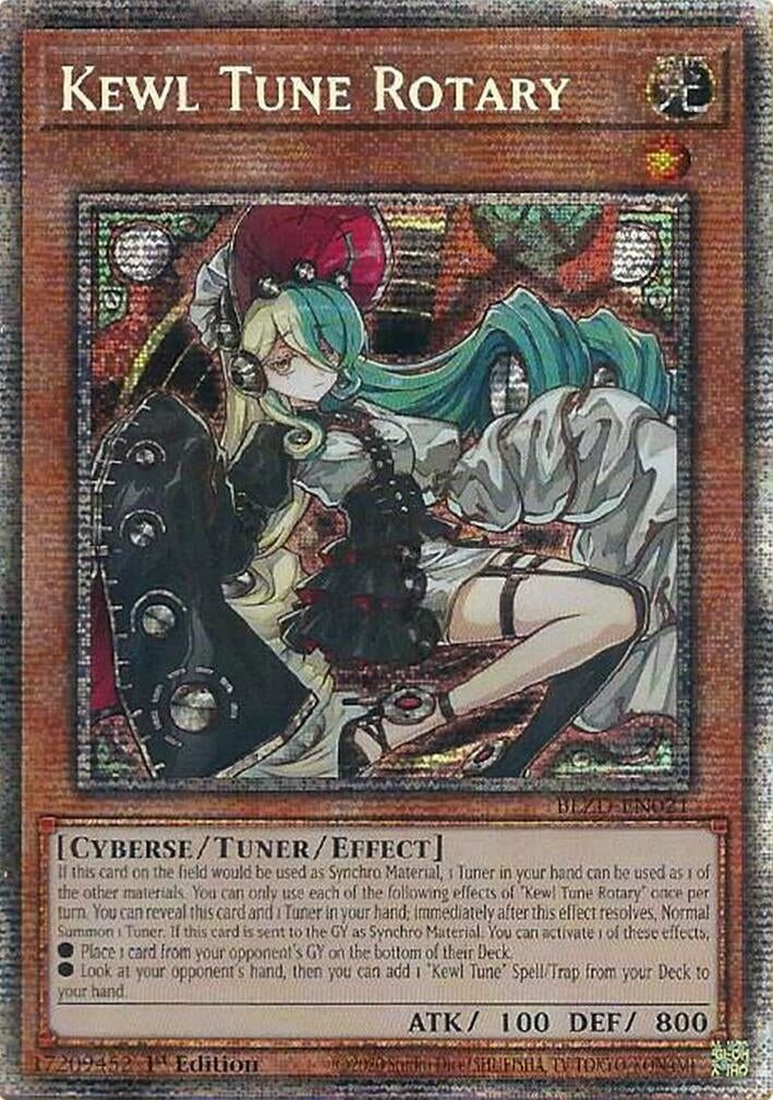 Image for Kewl Tune Rotary (Starlight Rare) (BLZD-EN021) (BLZD) - YuGiOh
