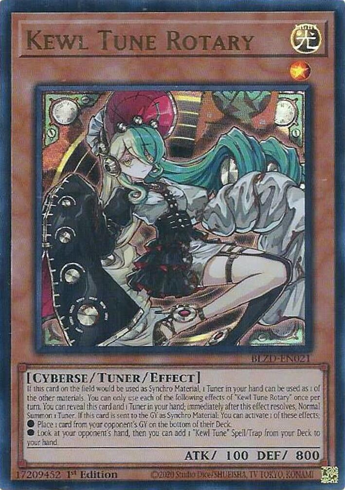 Image for Kewl Tune Rotary (BLZD-EN021) (BLZD) - YuGiOh