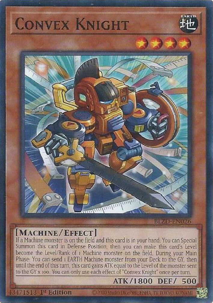 Image for Convex Knight (BLZD-EN026) (BLZD) - YuGiOh
