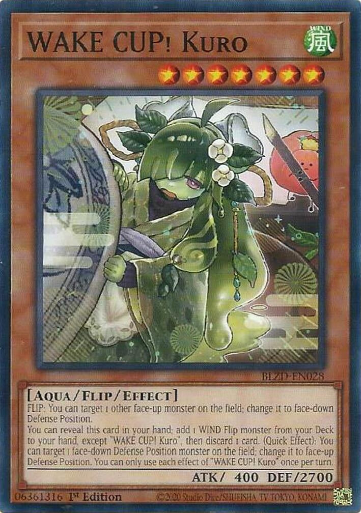 Image for WAKE CUP! Kuro (BLZD-EN028) (BLZD) - YuGiOh