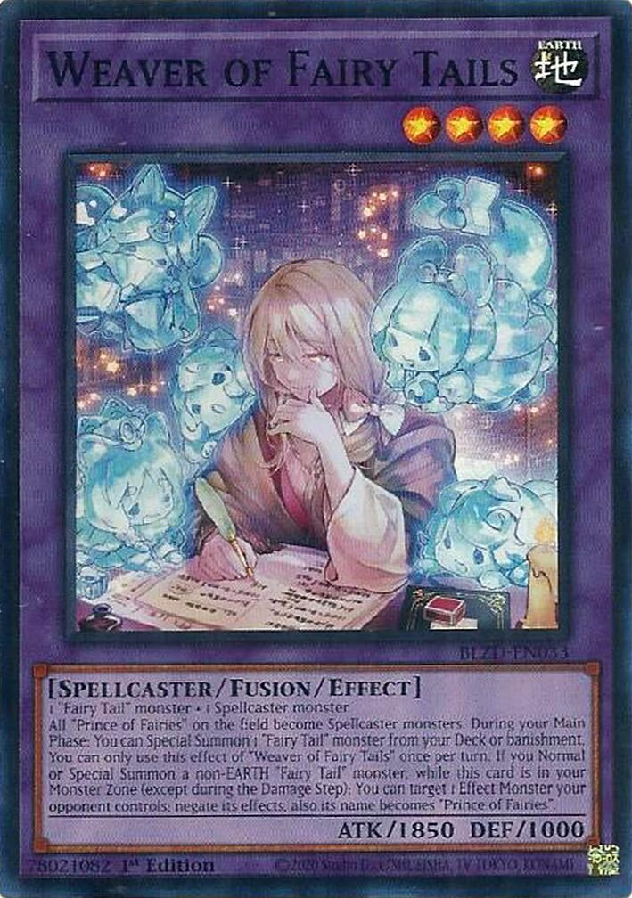 Image for Weaver of Fairy Tails (BLZD-EN033) (BLZD) - YuGiOh