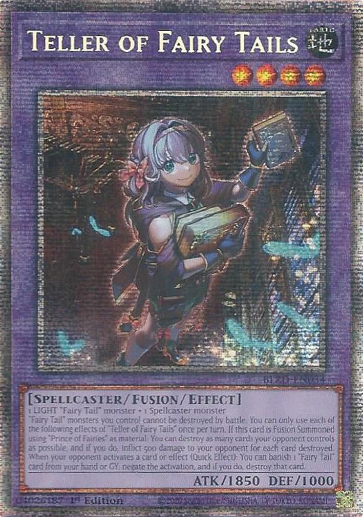 Image for Teller of Fairy Tails (Starlight Rare) (BLZD-EN034) (BLZD) - YuGiOh