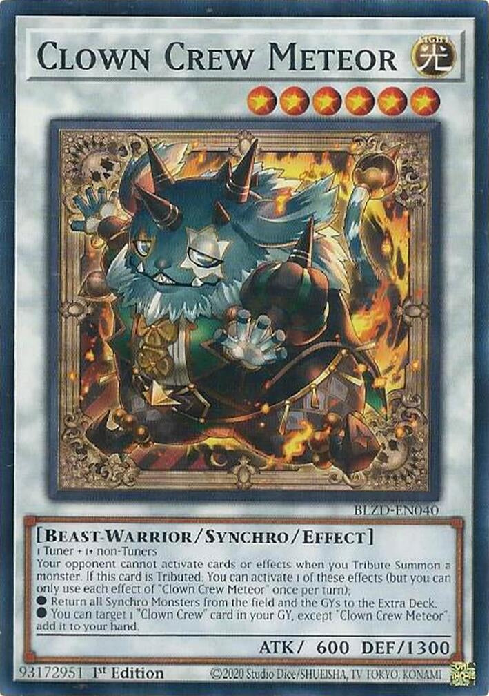 Image for Clown Crew Meteor (BLZD-EN040) (BLZD) - YuGiOh