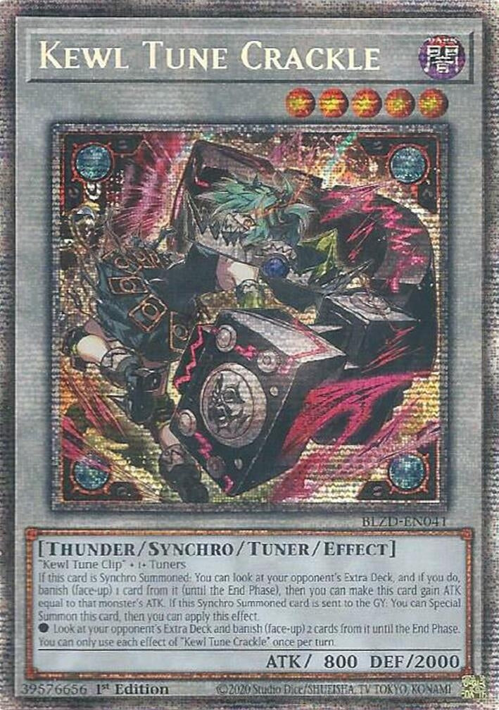 Image for Kewl Tune Crackle (Starlight Rare) (BLZD-EN041) (BLZD) - YuGiOh