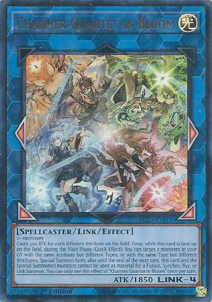 Image for Charmer Quartet in Bloom (BLZD-EN050) (BLZD) - YuGiOh