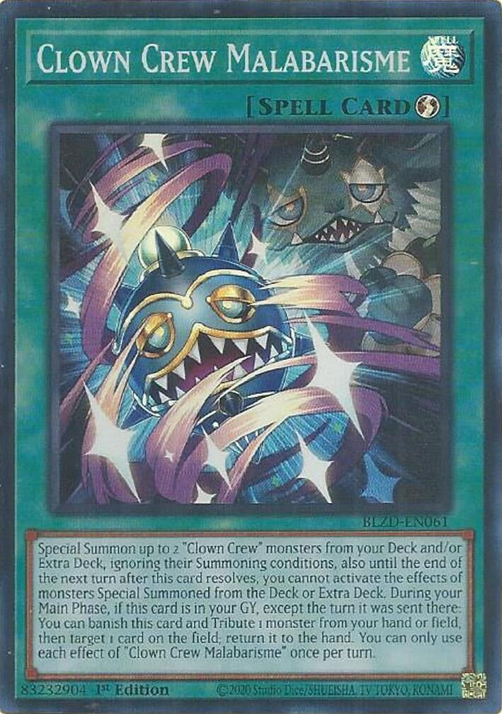 Image for Clown Crew Malabarisme (BLZD-EN061) (BLZD) - YuGiOh