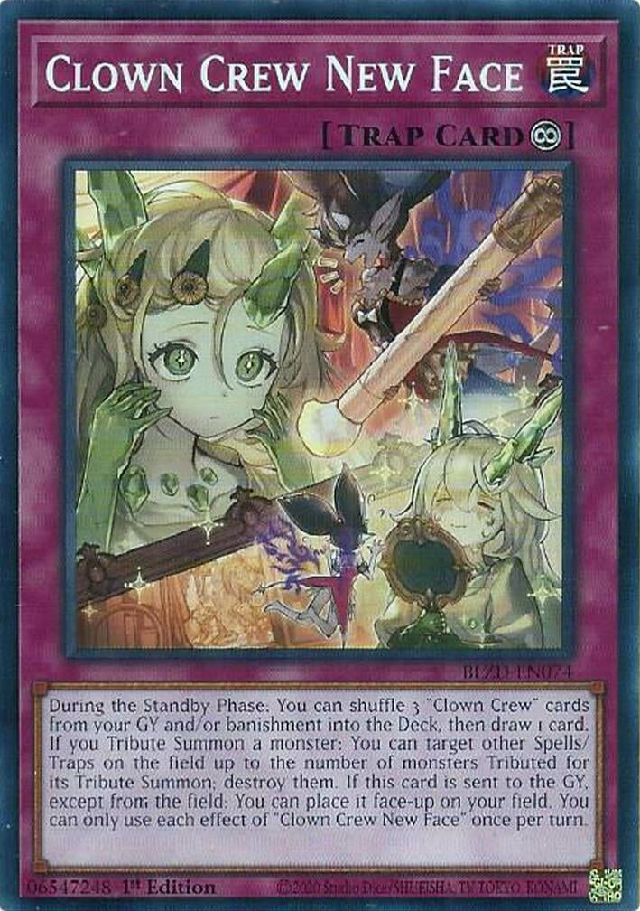 Image for Clown Crew New Face (BLZD-EN074) (BLZD) - YuGiOh