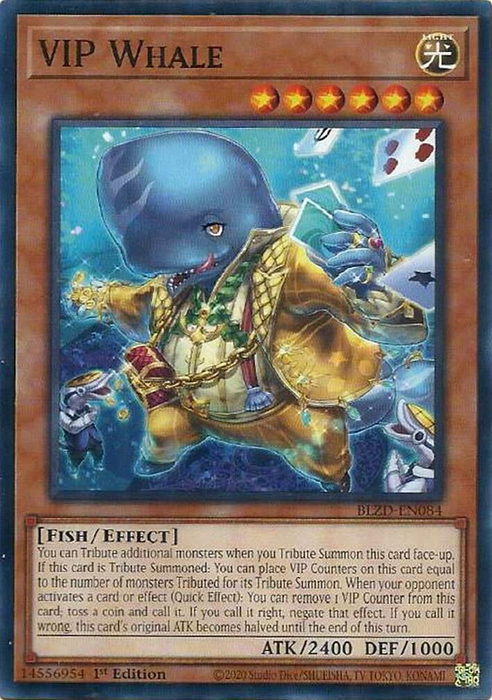 Image for VIP Whale (BLZD-EN084) (BLZD) - YuGiOh