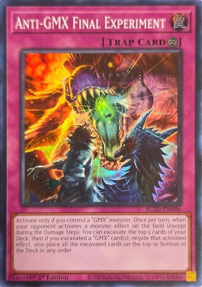 Image for Anti-GMX Final Experiment (BLZD-EN096) (BLZD) - YuGiOh