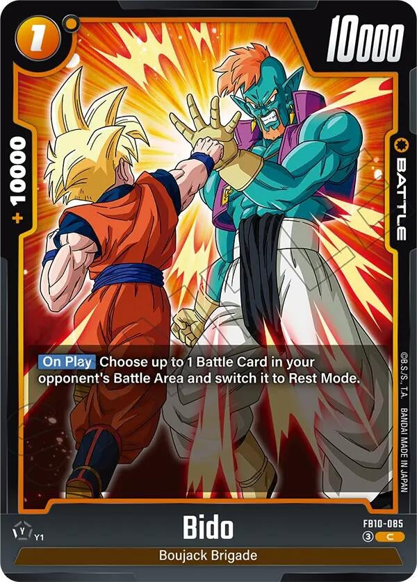 Image for Bido - FB10-085 (FB10-085) (FB10) - Dragon Ball Super: Fusion World