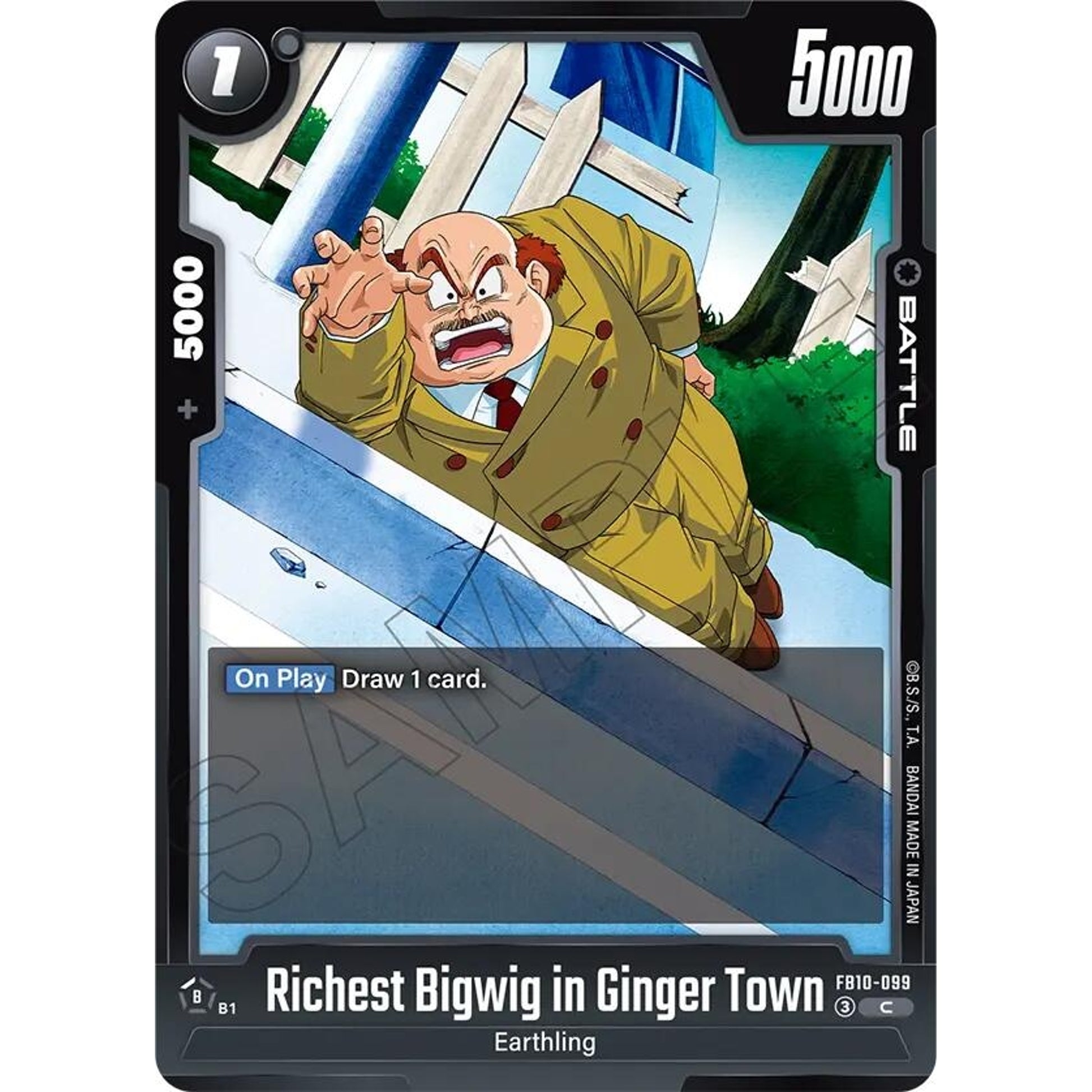 Image for Richest Bigwig in Ginger Town (FB10-099) (FB10) - Dragon Ball Super: Fusion World