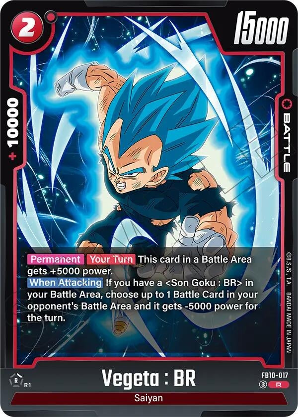 Image for Vegeta : BR (FB10-017) (FB10) - Dragon Ball Super: Fusion World