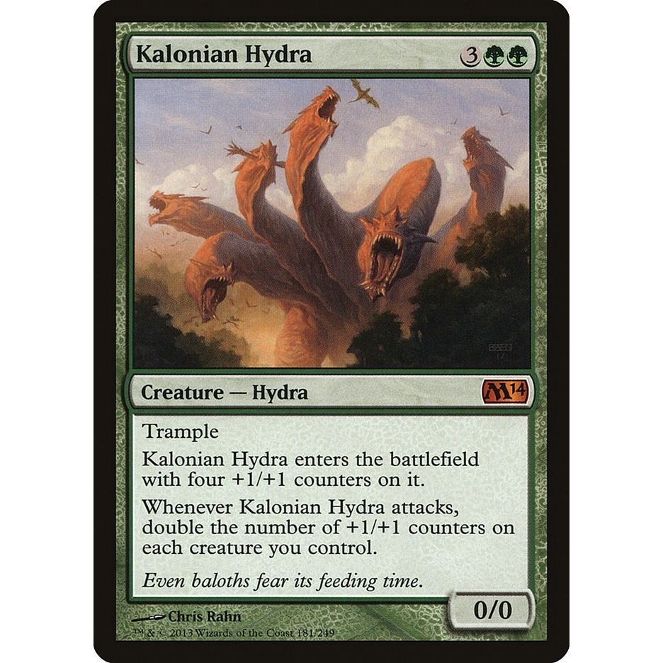 Image for Kalonian Hydra (181) (M14) - Magic: The Gathering