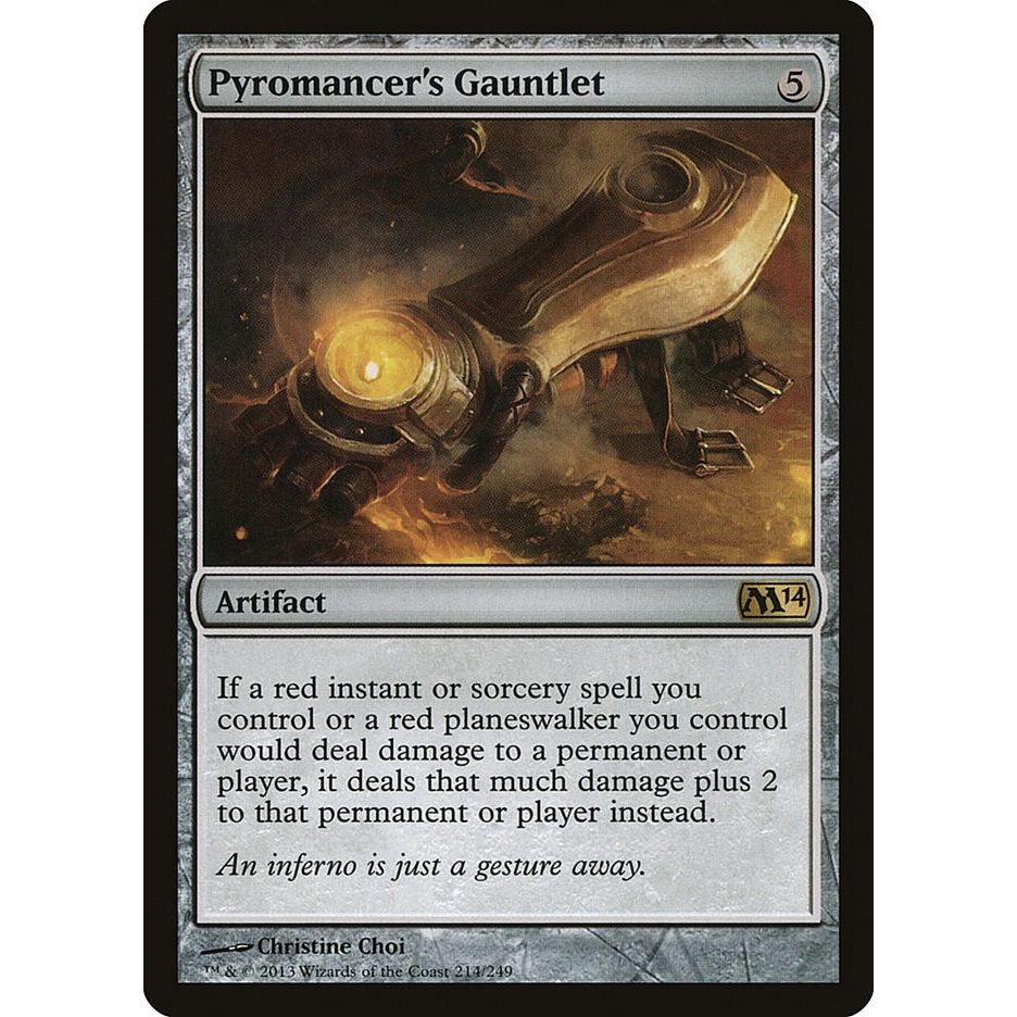 Image for Pyromancer's Gauntlet (214) (M14) - Magic: The Gathering