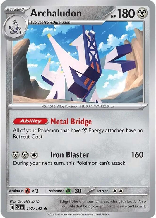 Image for Archaludon - 107/142 (Non-Holo) (107/142) (PR) - Pokemon