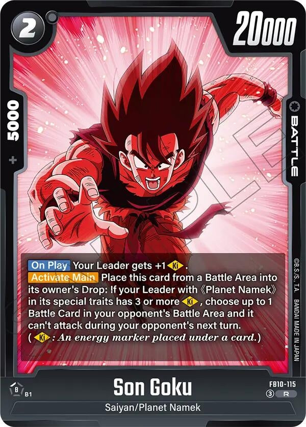 Image for Son Goku - FB10-115 (FB10-115) (FB10) - Dragon Ball Super: Fusion World