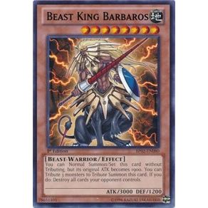 Image for Beast King Barbaros (BP02-EN080) (BP02) - YuGiOh