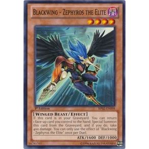 Image for Blackwing - Zephyros the Elite (BP02-EN098) (BP02) - YuGiOh