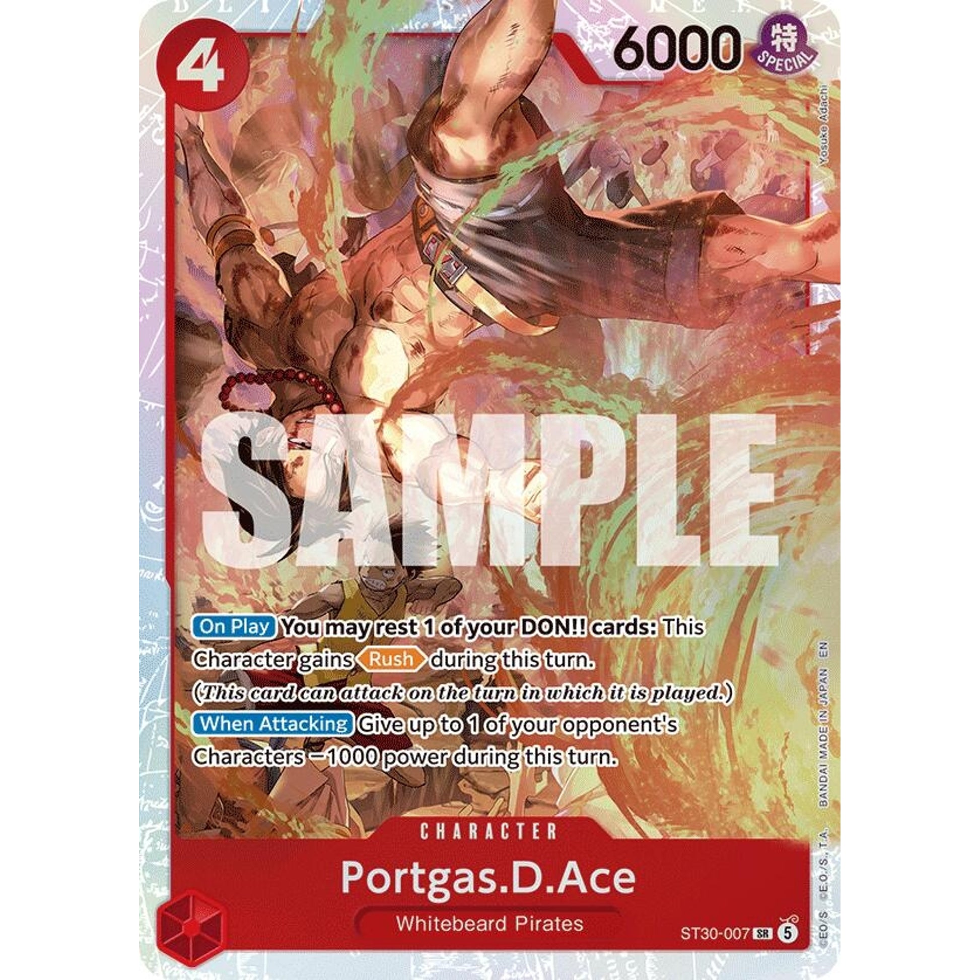 Image for Portgas.D.Ace (007) (ST30-007) (ST-30) - One Piece Card Game