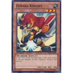 Image for Zubaba Knight (BP02-EN099) (BP02) - YuGiOh