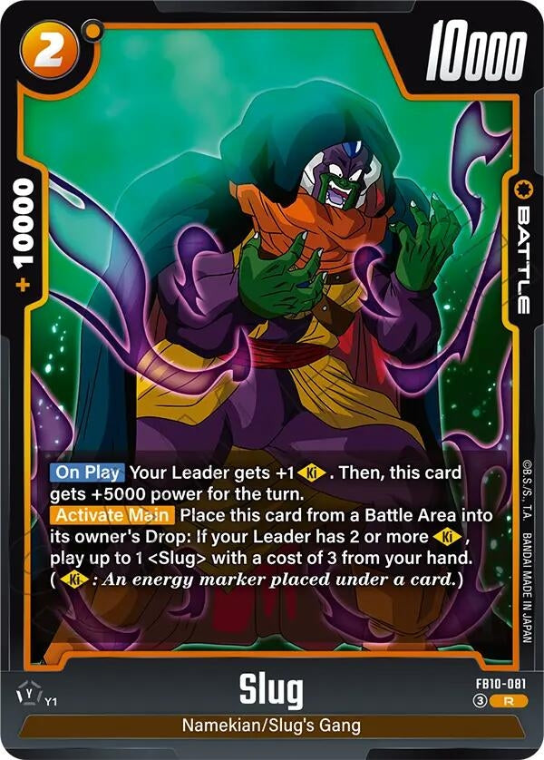 Image for Slug - FB10-081 (FB10-081) (FB10) - Dragon Ball Super: Fusion World