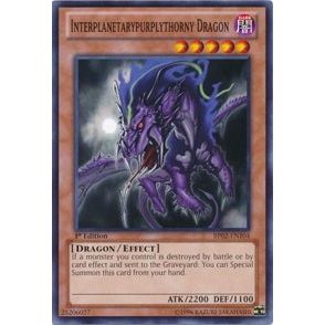 Image for Interplanetarypurplythorny Dragon (BP02-EN104) (BP02) - YuGiOh