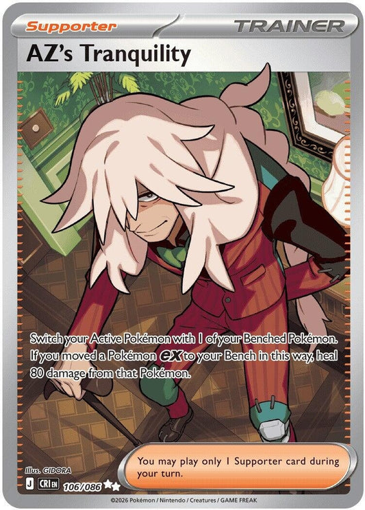 Image for AZ's Tranquility (106/086) (CRI) - Pokemon