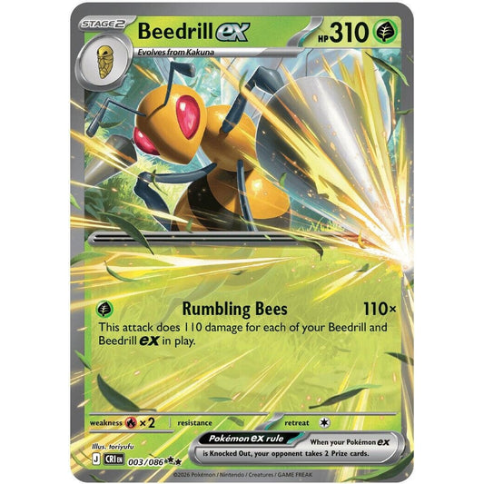 Beedrill ex (003/086) (CRI)