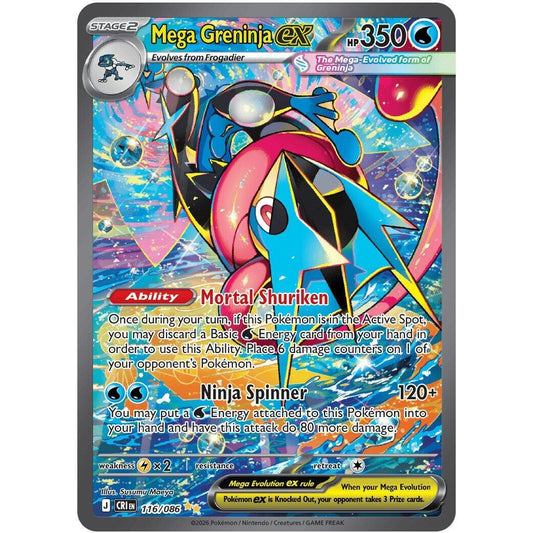 Image for Mega Greninja ex (116/086) (CRI) - Pokemon