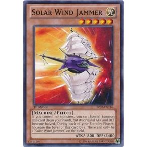 Image for Solar Wind Jammer (BP02-EN116) (BP02) - YuGiOh