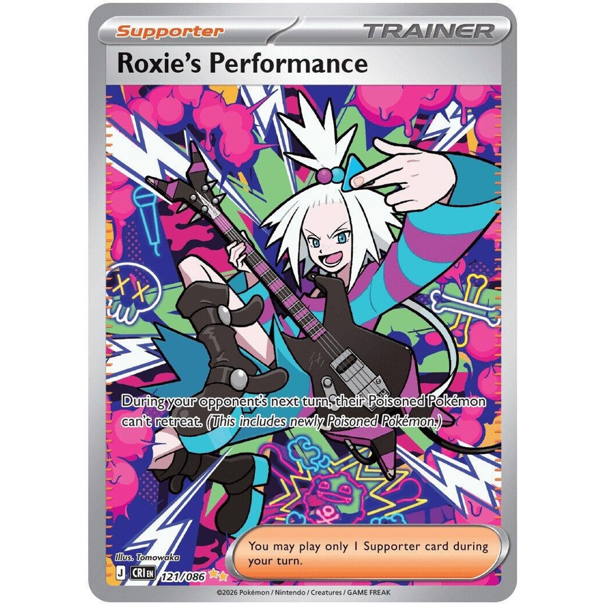 Image for Roxie's Performance (121/086) (CRI) - Pokemon
