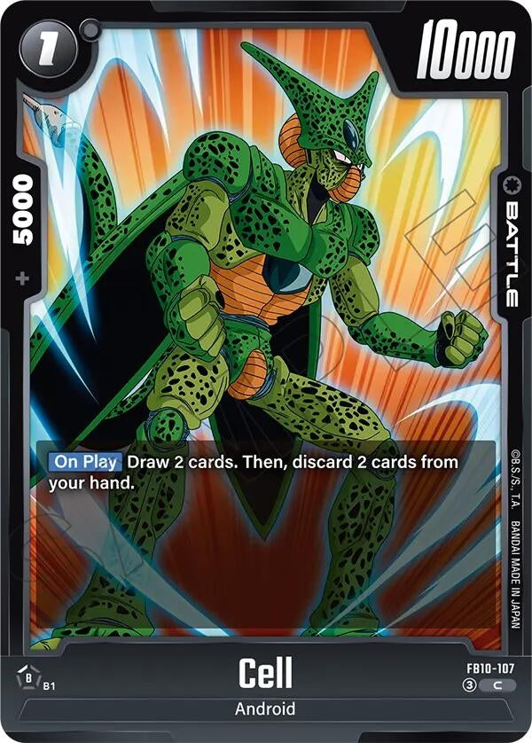 Image for Cell - FB10-107 (FB10-107) (FB10) - Dragon Ball Super: Fusion World