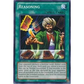 Image for Reasoning (BP02-EN139) (BP02) - YuGiOh