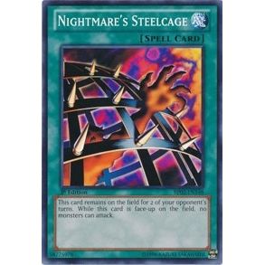 Image for Nightmare's Steelcage (BP02-EN148) (BP02) - YuGiOh