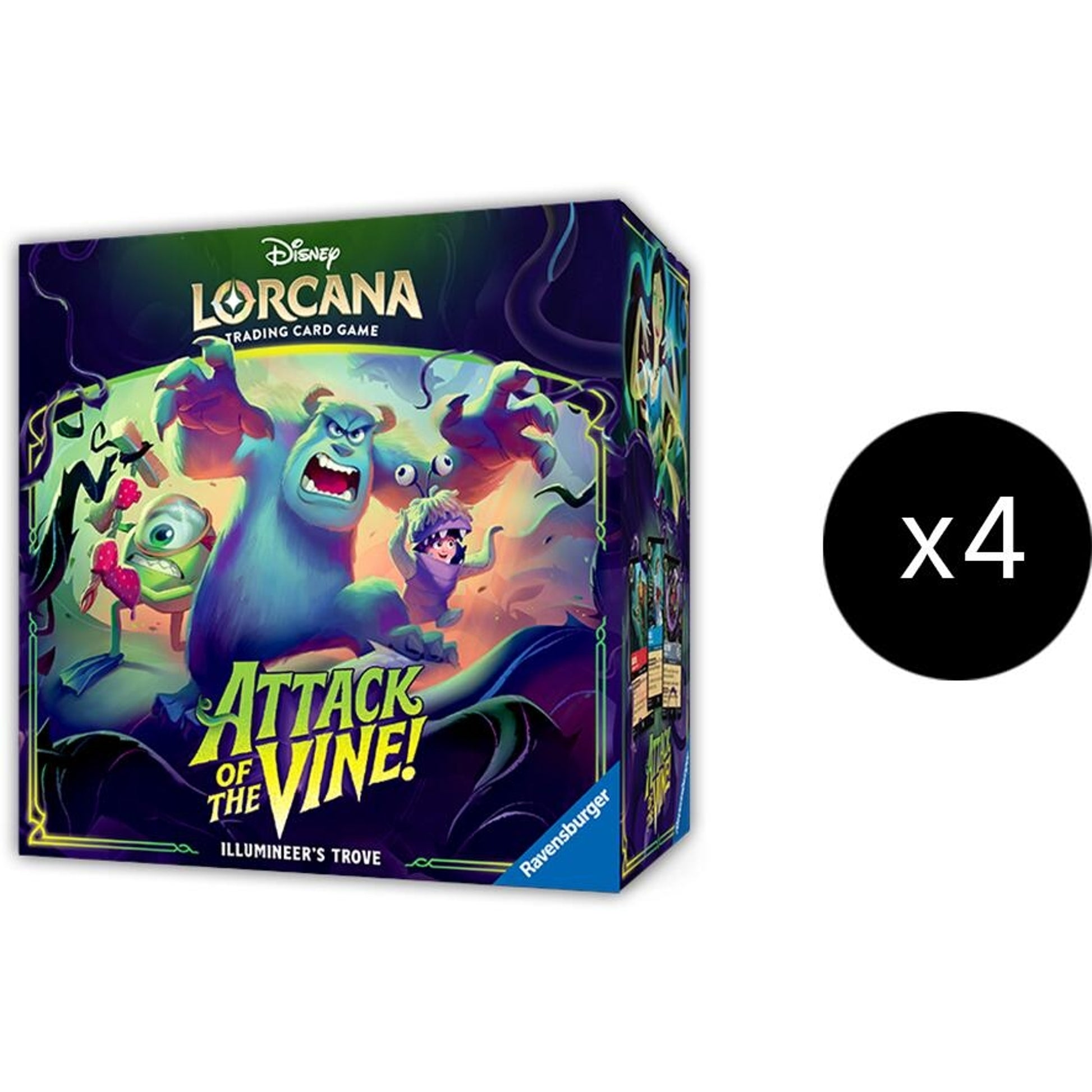 Image for Disney Lorcana: Attack of the Vine! Illumineer's Trove Case - Disney Lorcana