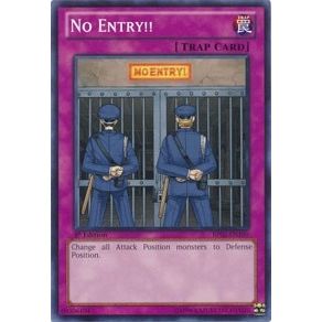 Image for No Entry!! (BP02-EN190) (BP02) - YuGiOh
