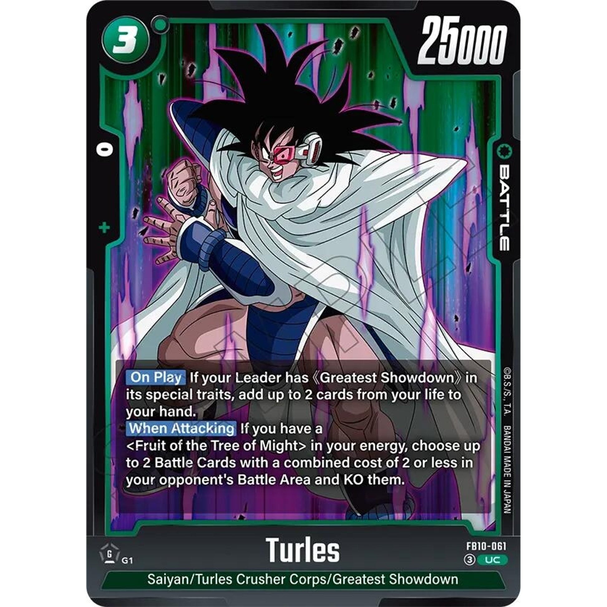 Image for Turles - FB10-061 (FB10-061) (FB10) - Dragon Ball Super: Fusion World