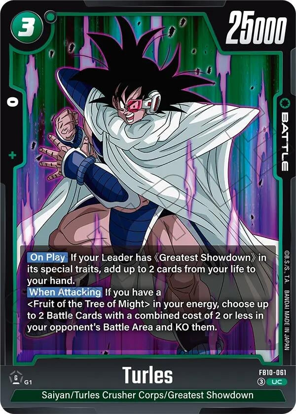 Image for Turles - FB10-061 (FB10-061) (FB10) - Dragon Ball Super: Fusion World