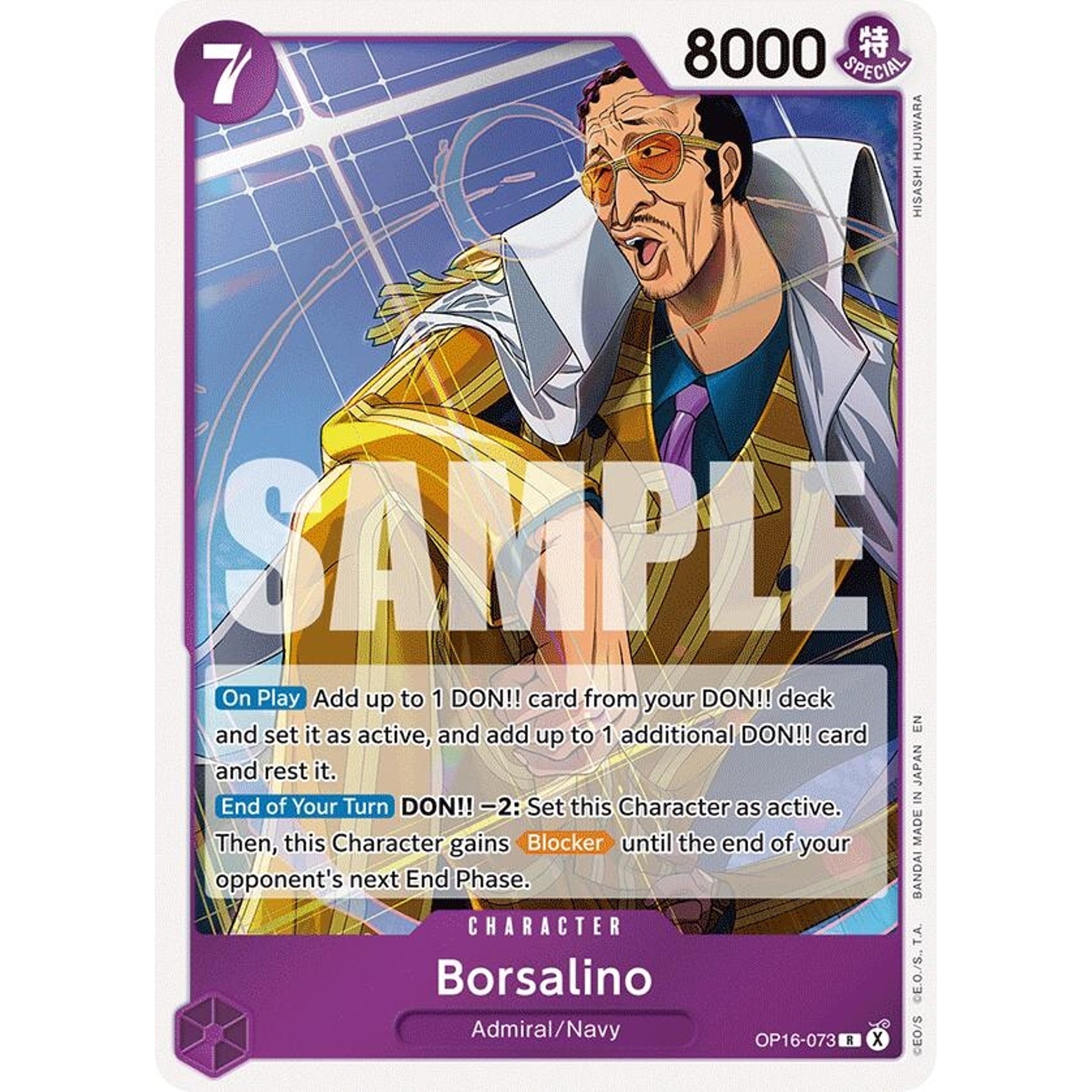 Image for Borsalino (OP16-073) (OP16) - One Piece Card Game