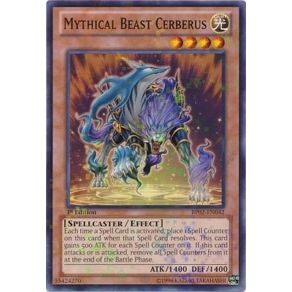 Image for Mythical Beast Cerberus (Mosaic Rare) (BP02-EN042) (BP02) - YuGiOh