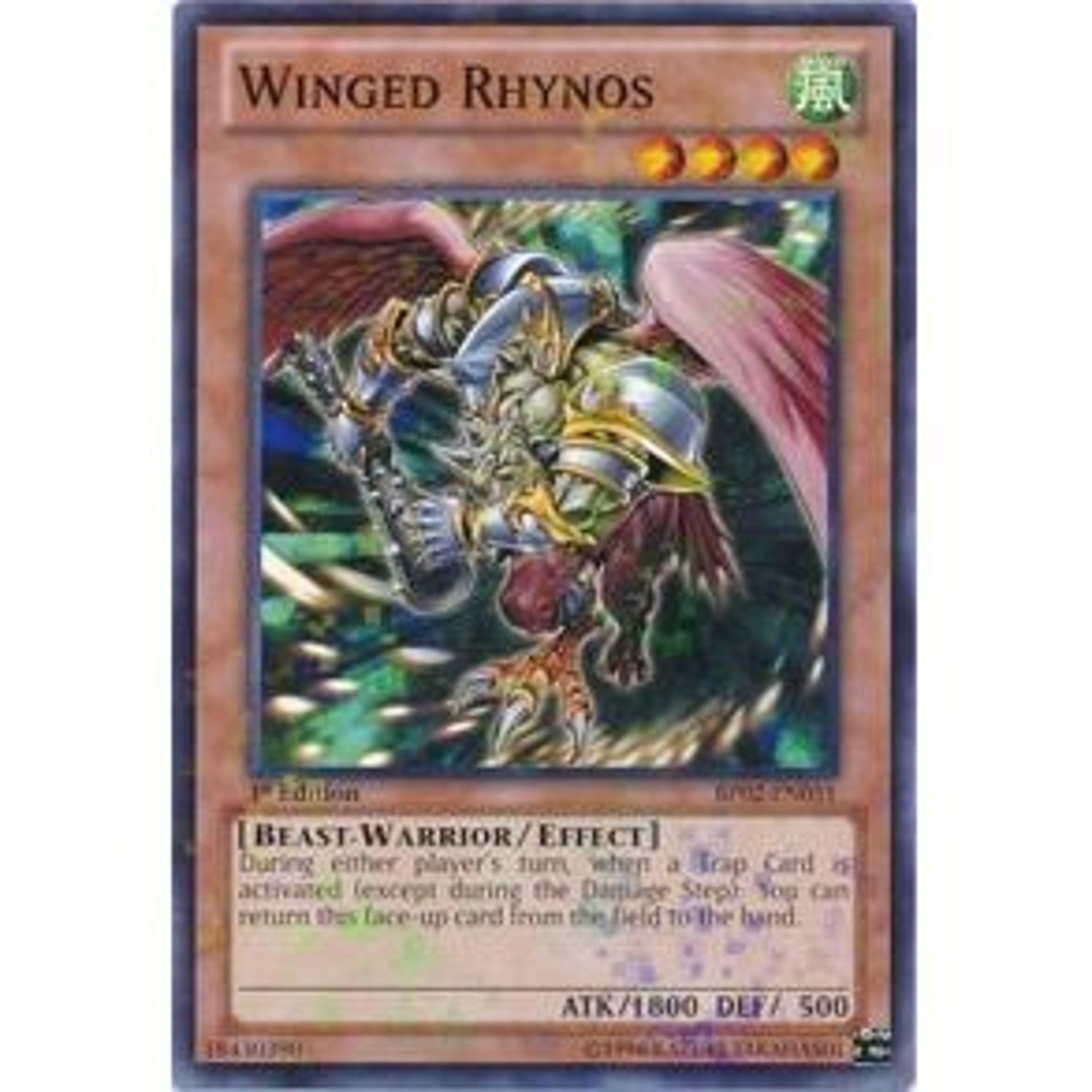 Image for Winged Rhynos (Mosaic Rare) (BP02-EN051) (BP02) - YuGiOh