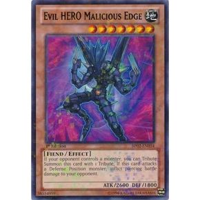 Image for Evil HERO Malicious Edge (Mosaic Rare) (BP02-EN054) (BP02) - YuGiOh