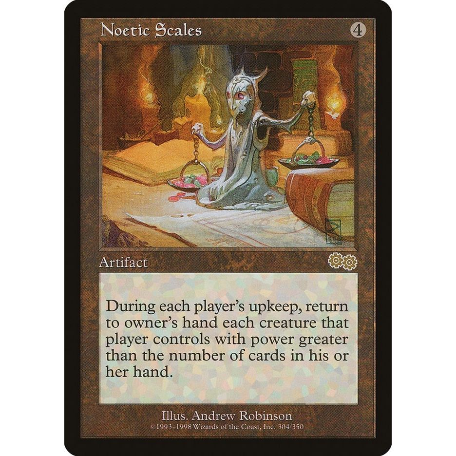 Image for Noetic Scales (304) (USG) - Magic: The Gathering