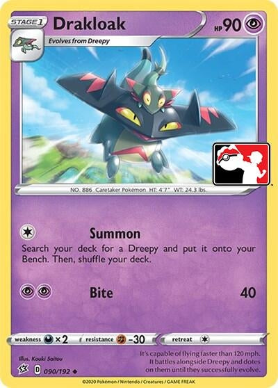Image for Drakloak (Library Exclusive) (090/192) (MCAP) - Pokemon