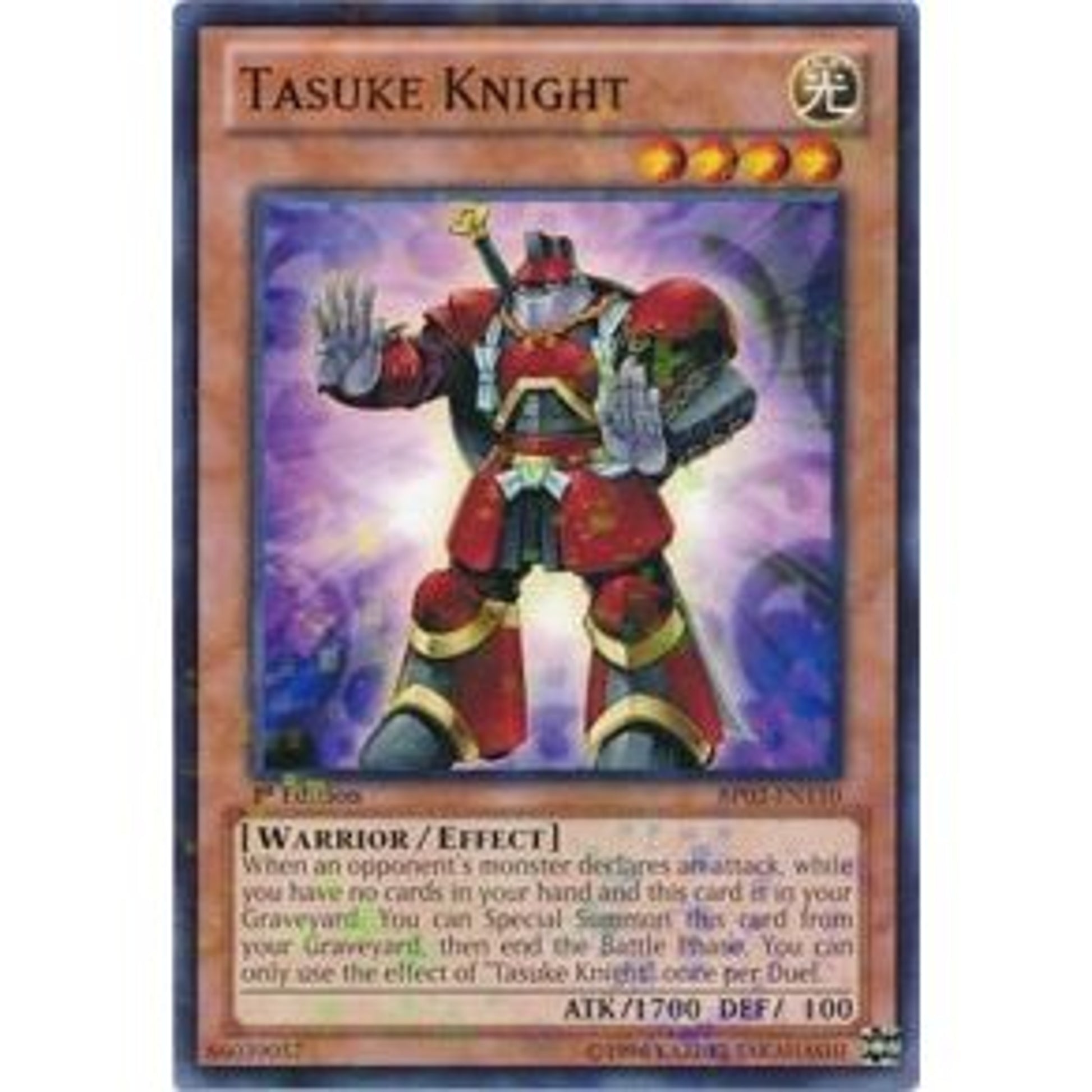 Image for Tasuke Knight (Mosaic Rare) (BP02-EN110) (BP02) - YuGiOh