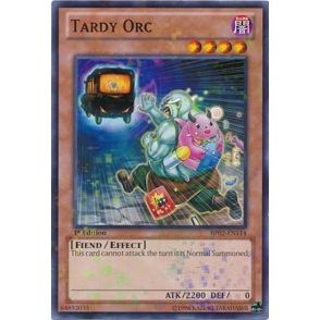Image for Tardy Orc (Mosaic Rare) (BP02-EN114) (BP02) - YuGiOh