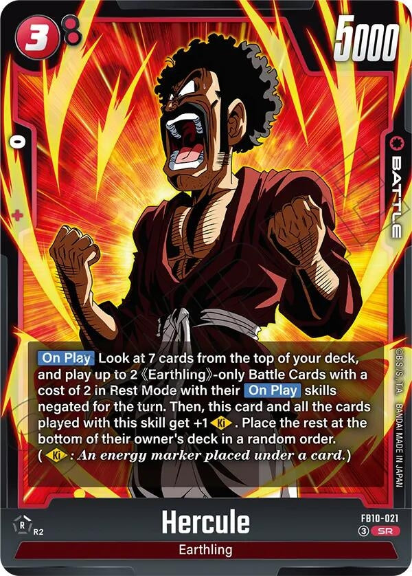 Image for Hercule - FB10-021 (FB10-021) (FB10) - Dragon Ball Super: Fusion World