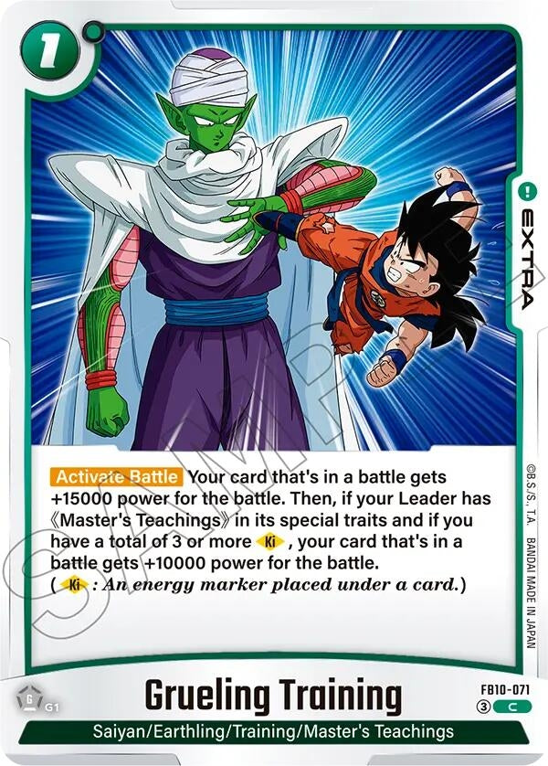 Image for Grueling Training (FB10-071) (FB10) - Dragon Ball Super: Fusion World